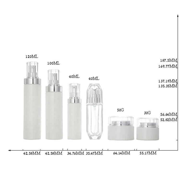 cosmetic empty bottles