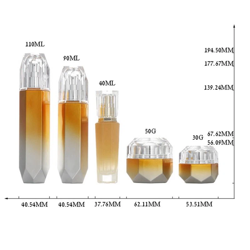 glass jar cosmetic packaging