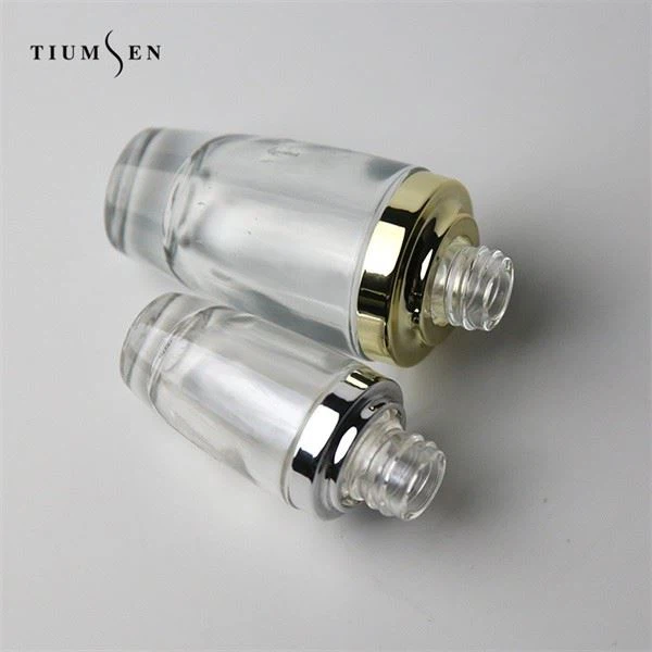 Silver Dropper Bottle