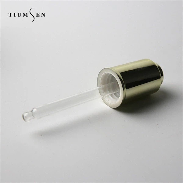 Silver Dropper Bottle