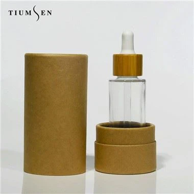 Flacon compte-gouttes à épaule plate