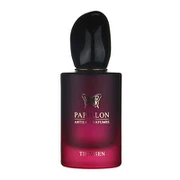 Flacon rond de parfum violet