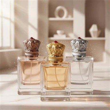 Bouteilles de parfum étranges